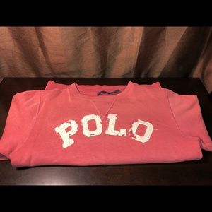 Polo sweatshirt pullover